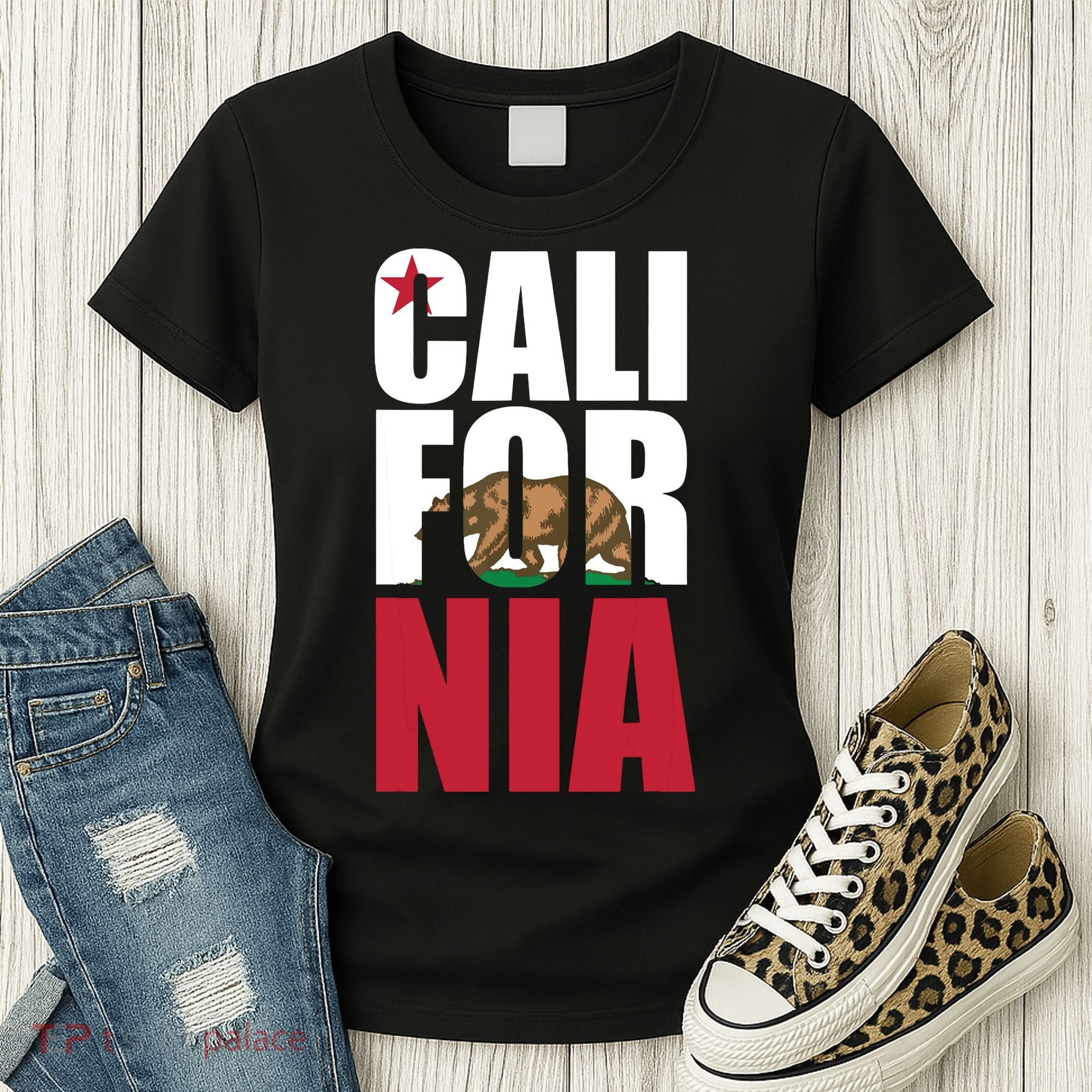 California Republic Bear T Women's T-Shirt