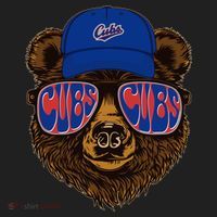 Cool Retro Cubs Bear Women's Sweatshirt thumb 2