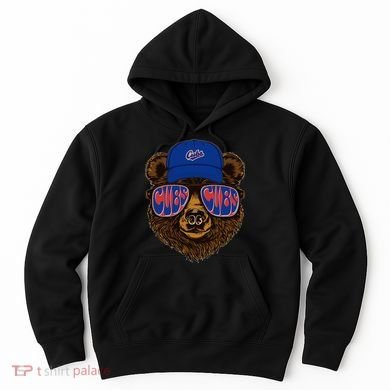 Cool Retro Cubs Bear Hoodie
