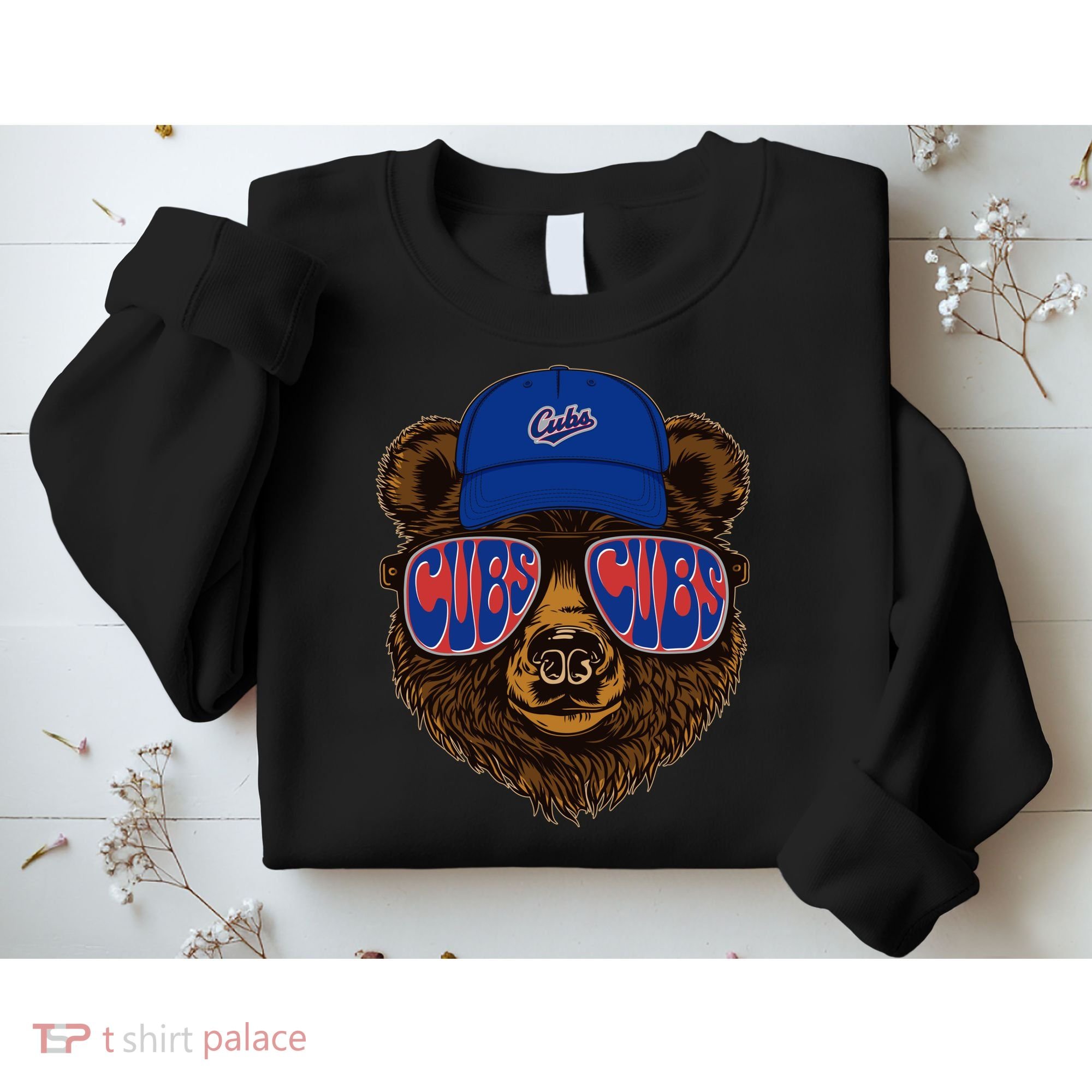 Cool Retro Cubs Bear Sweatshirt