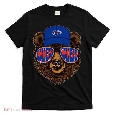 Cool Retro Cubs Bear T-Shirt