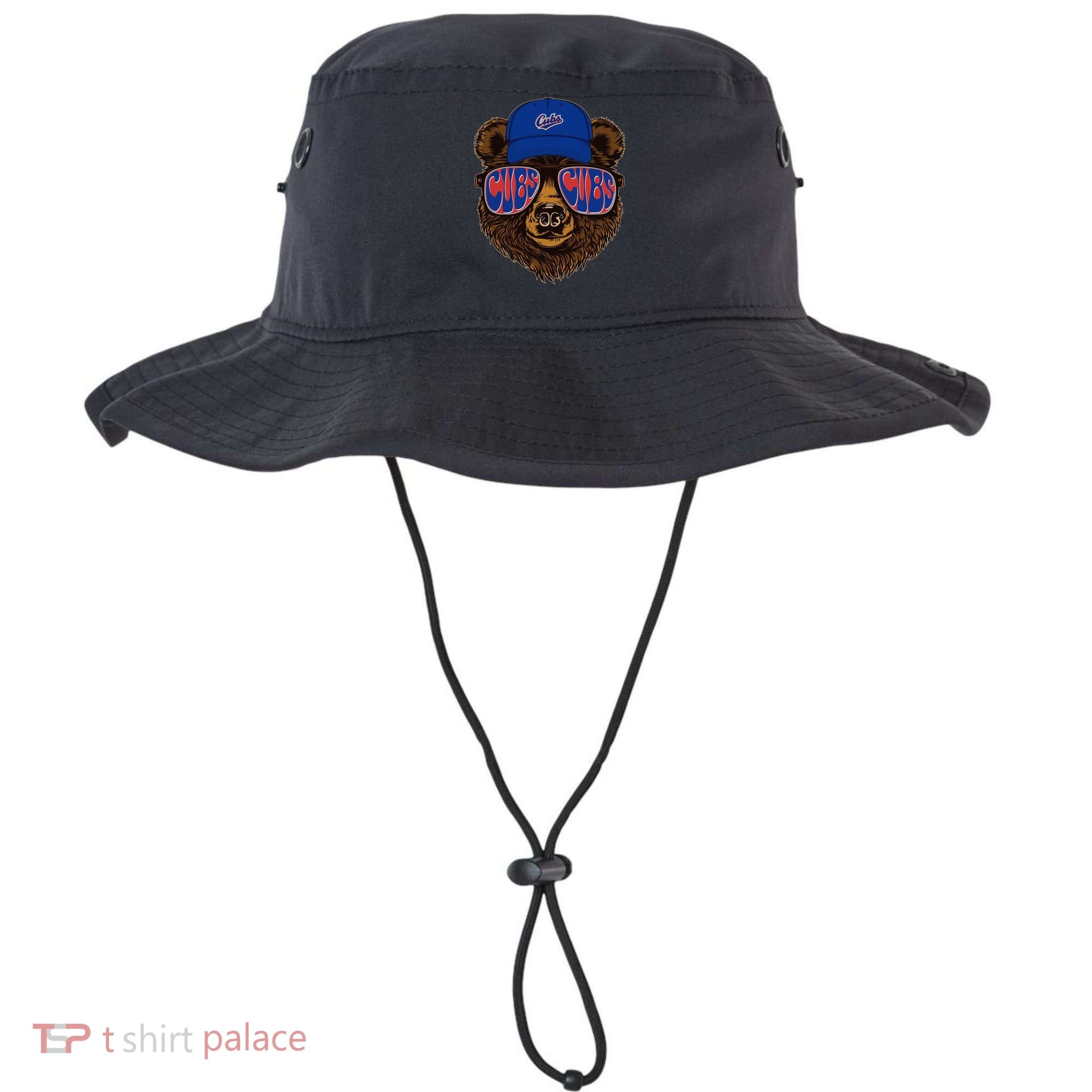 Cool Retro Cubs Bear Bucket Hat