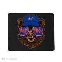 Cool Retro Cubs Bear Mousepad thumb 0