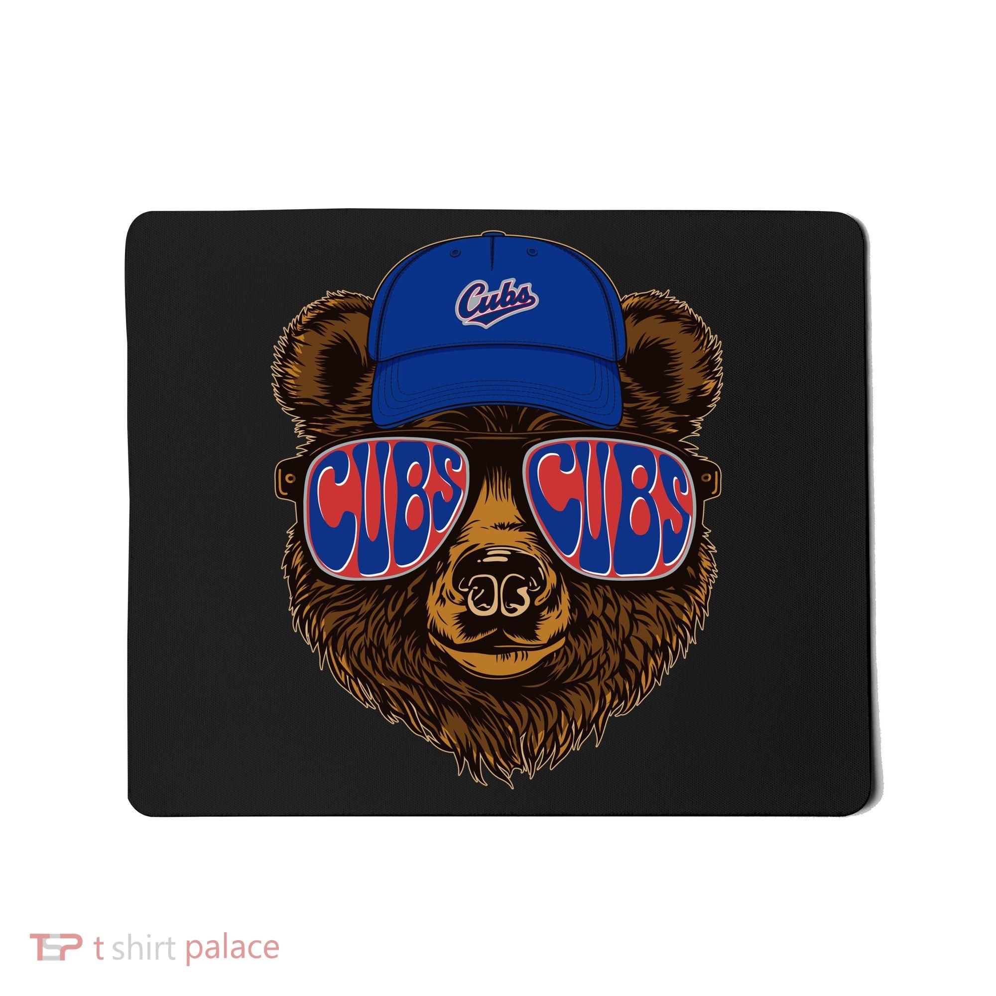 Cool Retro Cubs Bear Mousepad