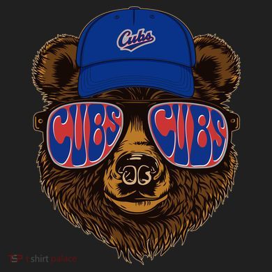 Cool Retro Cubs Bear Women's Cooling Performance Crew T-Shirt
