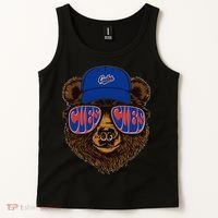 Cool Retro Cubs Bear Tank Top thumb 2