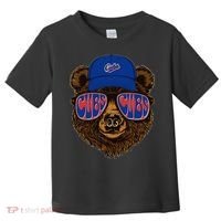 Cool Retro Cubs Bear Toddler T-Shirt thumb 0
