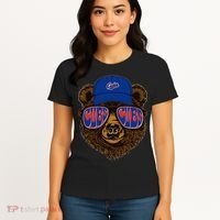 Cool Retro Cubs Bear Women's T-Shirt thumb 4