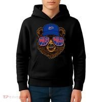 Cool Retro Cubs Bear Kids Hoodie thumb 4