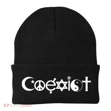 Coexist Religion Beanie