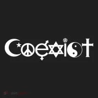 Coexist Religion Beanie thumb 2