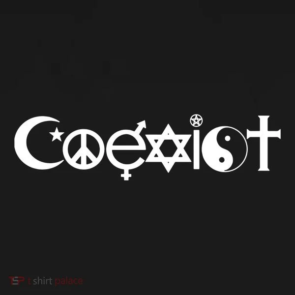 Coexist Religion Women's T-Shirt