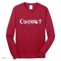 Coexist Religion Long Sleeve Shirt thumb 0
