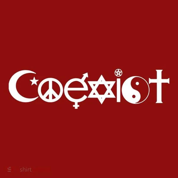 Coexist Religion Long Sleeve Shirt