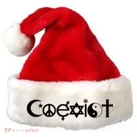 Coexist Religion Santa Hat thumb 0