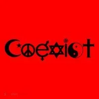Coexist Religion Santa Hat thumb 1