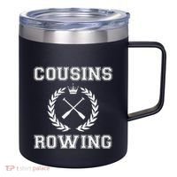 Cousins Rowing 12oz Stainless Steel Coffee Mug thumb 0