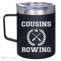 Cousins Rowing 12oz Stainless Steel Coffee Mug thumb 2