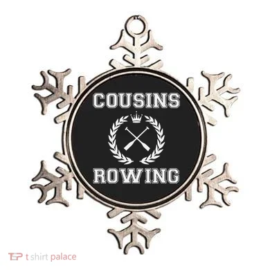 Cousins Rowing Ornament
