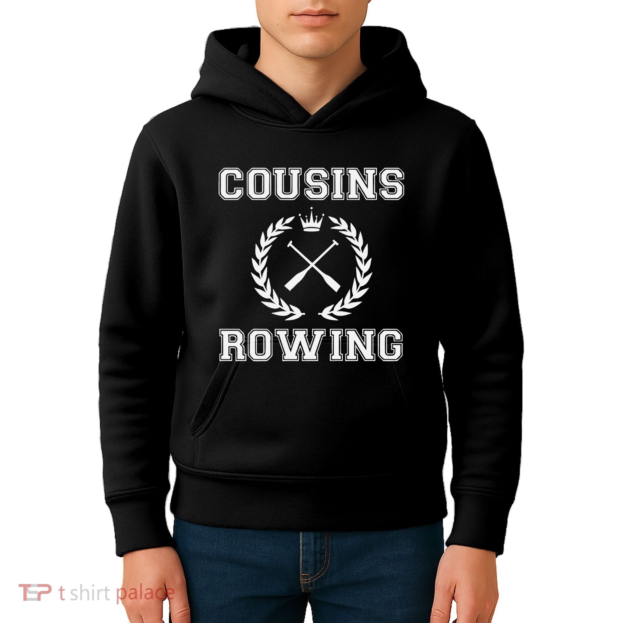 Cousins Rowing Kids Hoodie