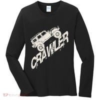 Crawler Rc Car Rock Scaler Scale Rc Offroad Truck Clawling Women's Long Sleeve Shirt thumb 0