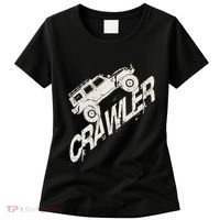 Crawler Rc Car Rock Scaler Scale Rc Offroad Truck Clawling Women's T-Shirt thumb 0