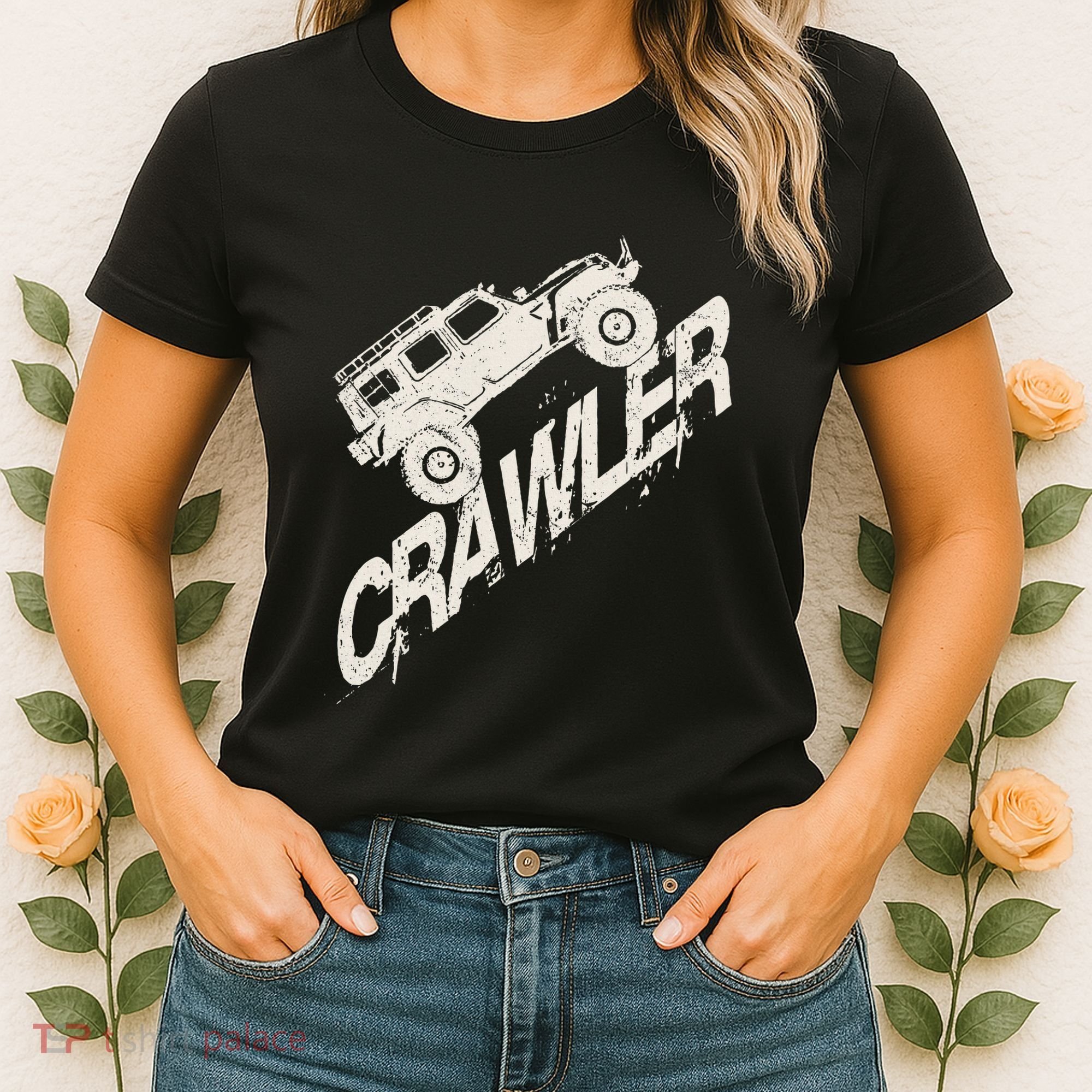 Crawler Rc Car Rock Scaler Scale Rc Offroad Truck Clawling Women's T-Shirt