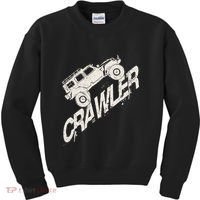 Crawler Rc Car Rock Scaler Scale Rc Offroad Truck Clawling Kids Sweatshirt thumb 0
