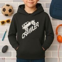 Crawler Rc Car Rock Scaler Scale Rc Offroad Truck Clawling Kids Hoodie thumb 2