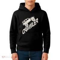 Crawler Rc Car Rock Scaler Scale Rc Offroad Truck Clawling Kids Hoodie thumb 4
