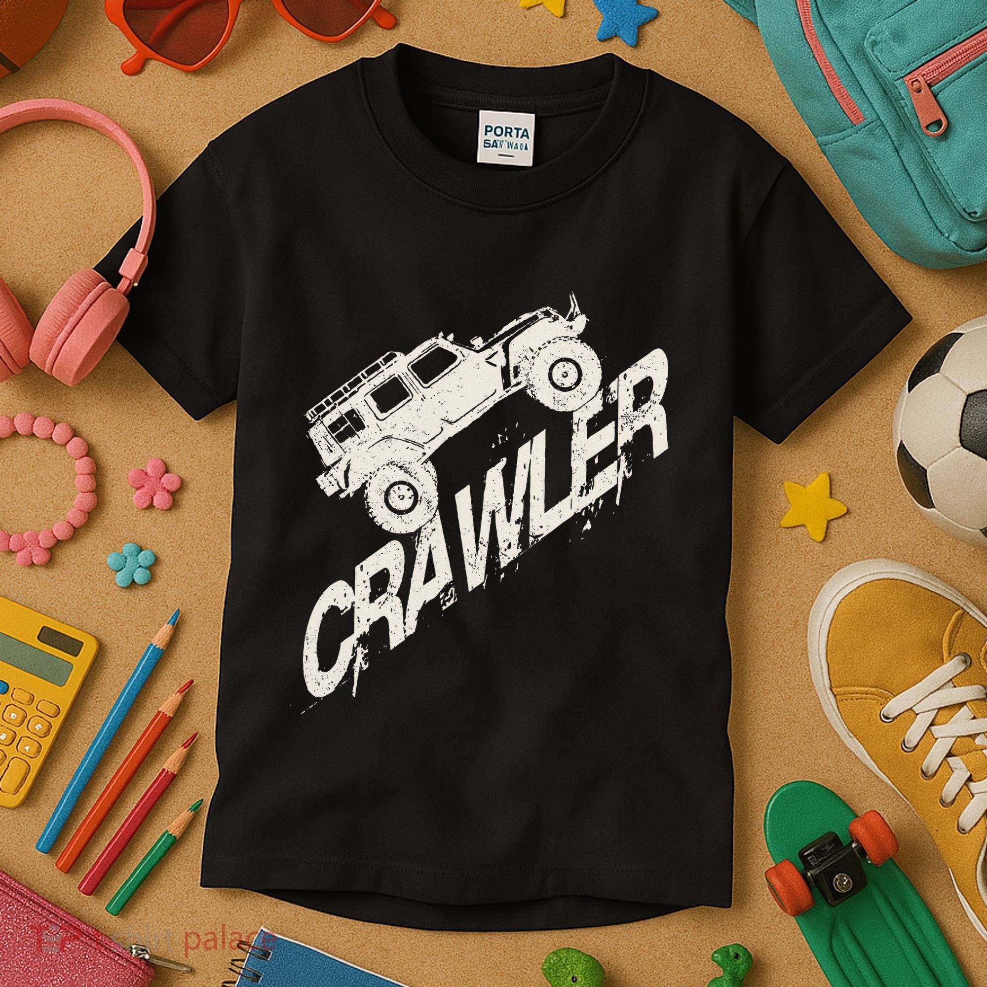 Crawler Rc Car Rock Scaler Scale Rc Offroad Truck Clawling Kids T-Shirt