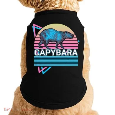 Capybara Retro Doggie Tank