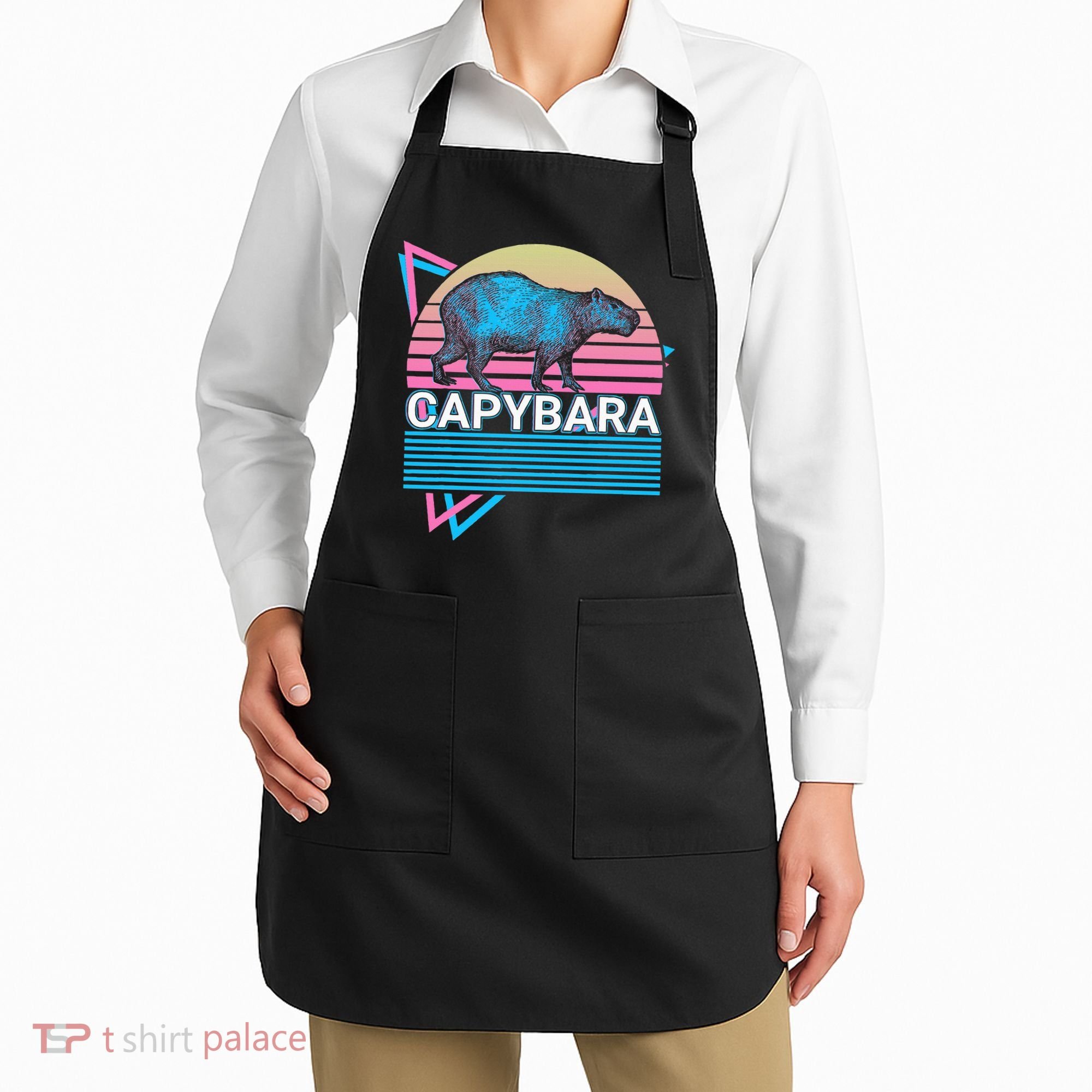 Capybara Retro Apron