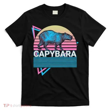 Capybara Retro T-Shirt