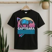 Capybara Retro T-Shirt thumb 2