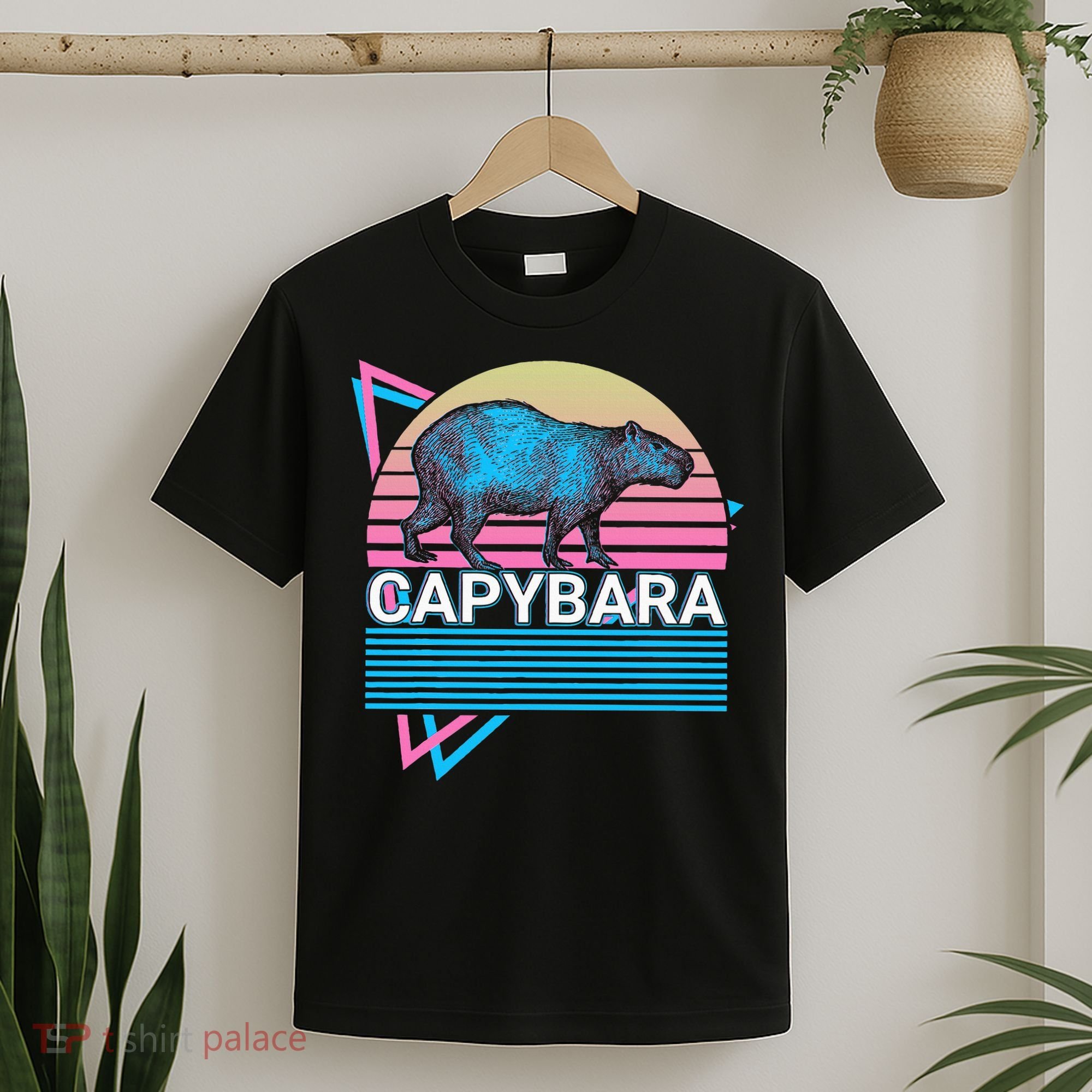Capybara Retro T-Shirt