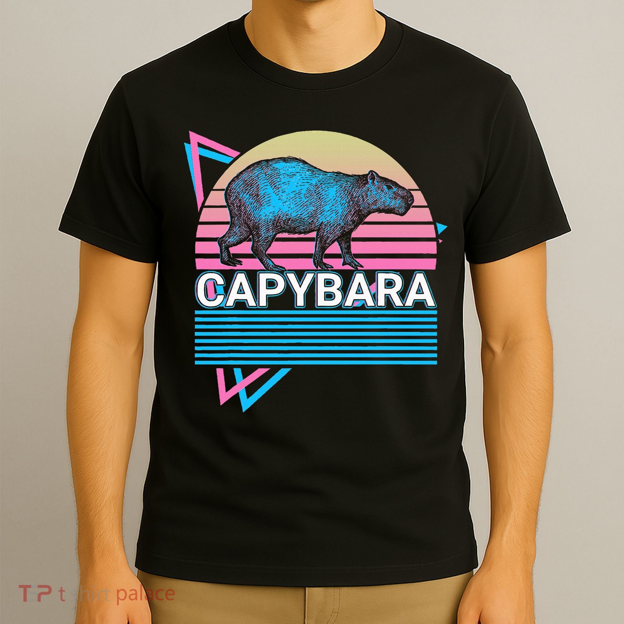 Capybara Retro T-Shirt