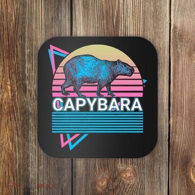 Capybara Retro Coaster