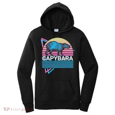 Capybara Retro Women's Hoodie