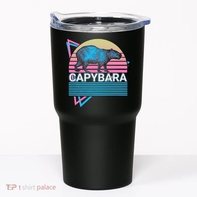 Capybara Retro Tumbler