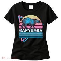 Capybara Retro Women's T-Shirt thumb 0