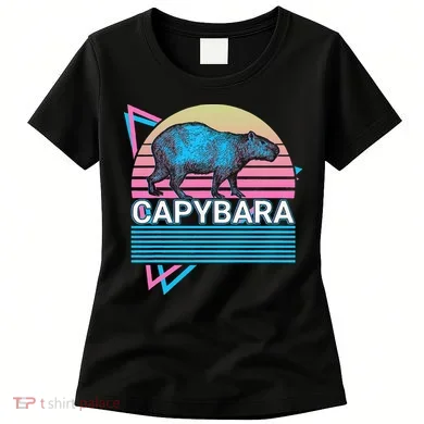 Capybara Retro Women's T-Shirt