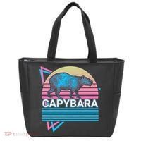 Capybara Retro Tote Bag thumb 0