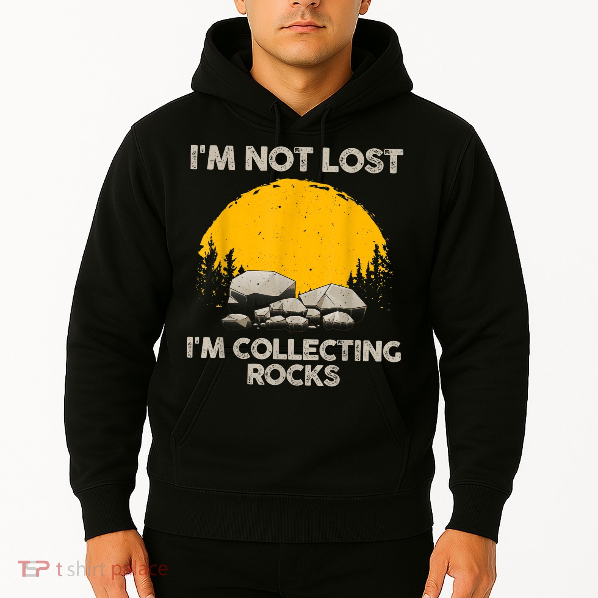 Cool Rock Collecting For Men Women Geologist Rock Hounds Hoodie