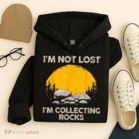 Cool Rock Collecting For Men Women Geologist Rock Hounds Hoodie thumb 4