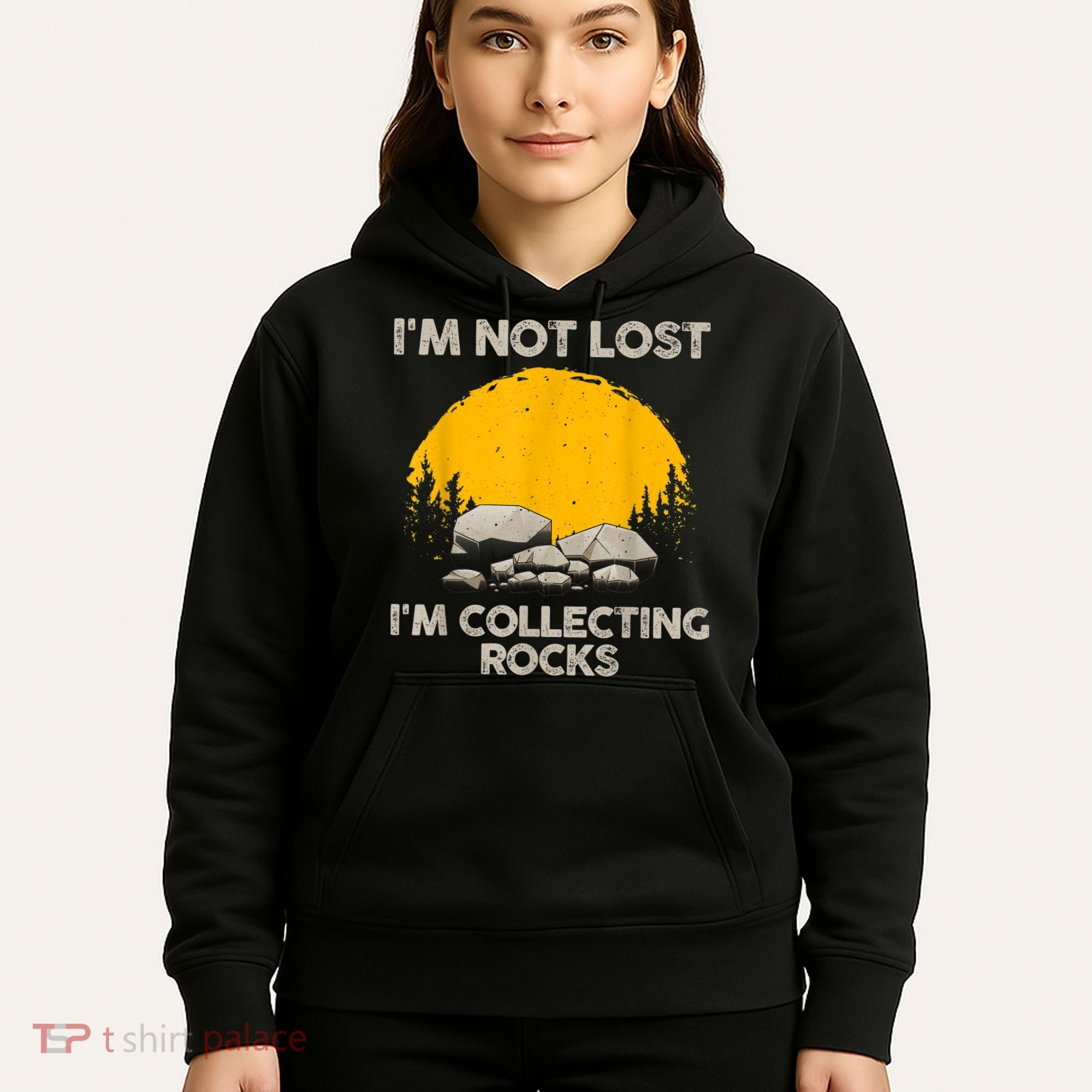 Cool Rock Collecting For Men Women Geologist Rock Hounds Hoodie