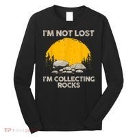 Cool Rock Collecting For Men Women Geologist Rock Hounds Long Sleeve Shirt thumb 0