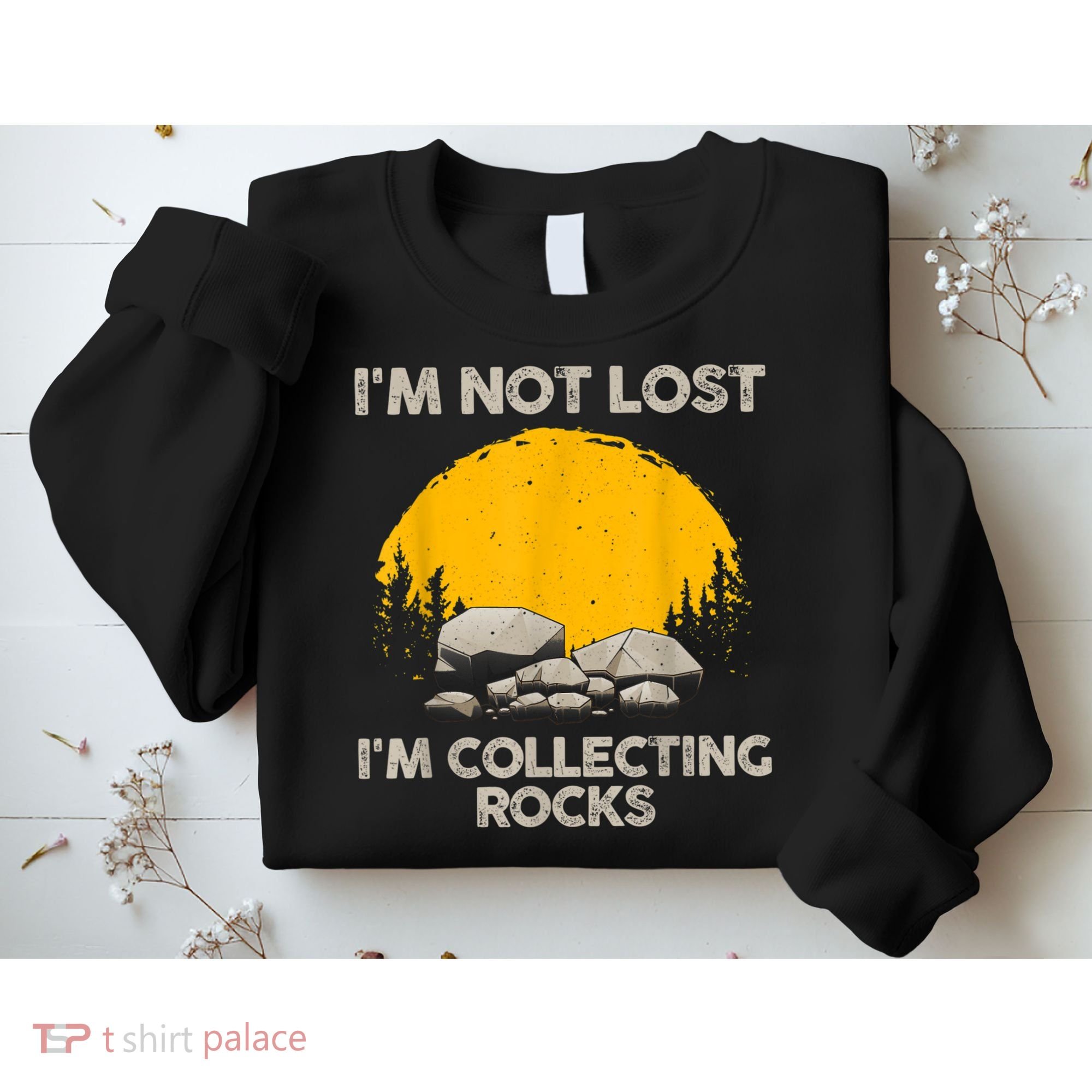 Cool Rock Collecting For Men Women Geologist Rock Hounds Sweatshirt