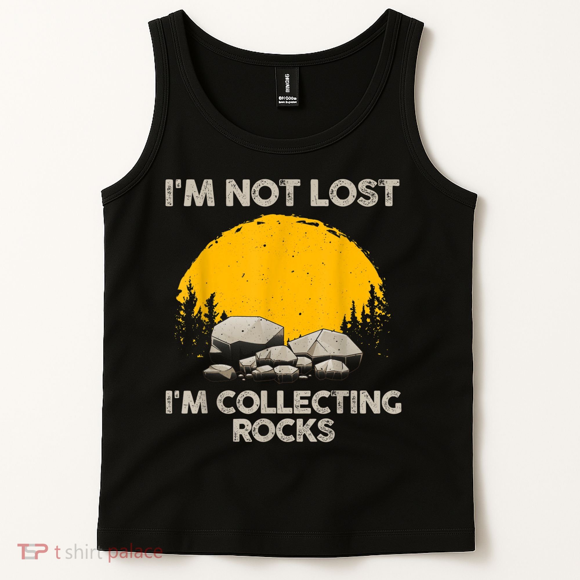 Cool Rock Collecting For Men Women Geologist Rock Hounds Tank Top
