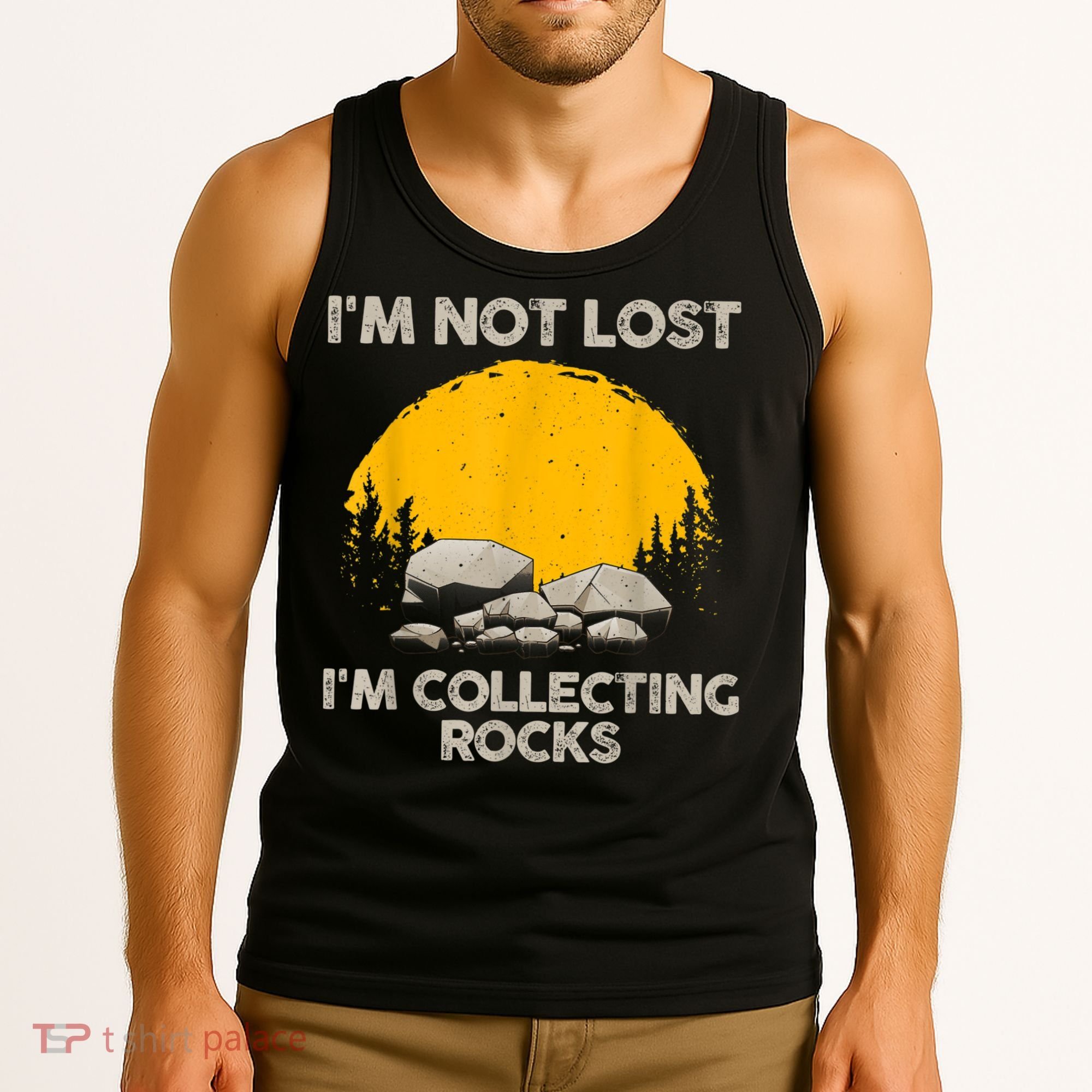 Cool Rock Collecting For Men Women Geologist Rock Hounds Tank Top